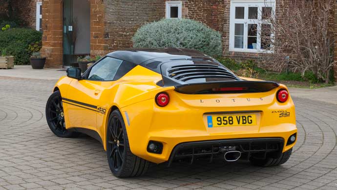 Lotus Evora Sport 410 - Rear shot