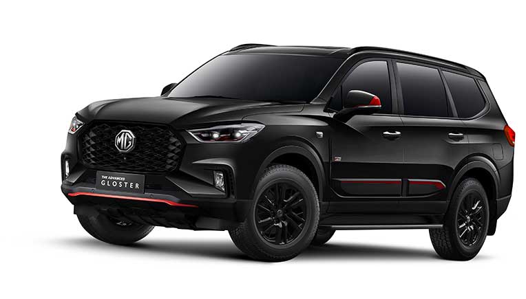 MG Advanced Gloster Blackstorm launched at Rs 40.29/- lakh onward