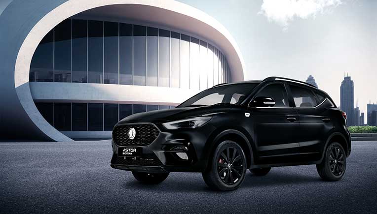 MG Astor Blackstorm Limited Edition launched at Rs 14,47,800 onward