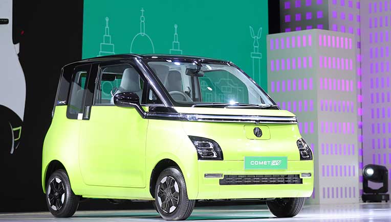 MG Comet small electric car debuts at Rs 7.98 lakh