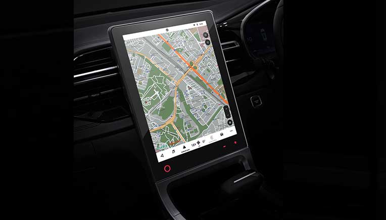 MG Motor unveils 14” HD Portrait Infotainment System in new Hector