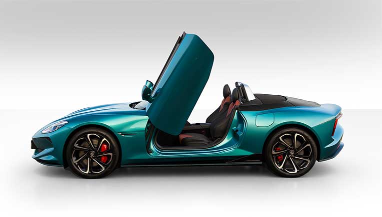 MG Select unveils Cyberster in new Signature hue