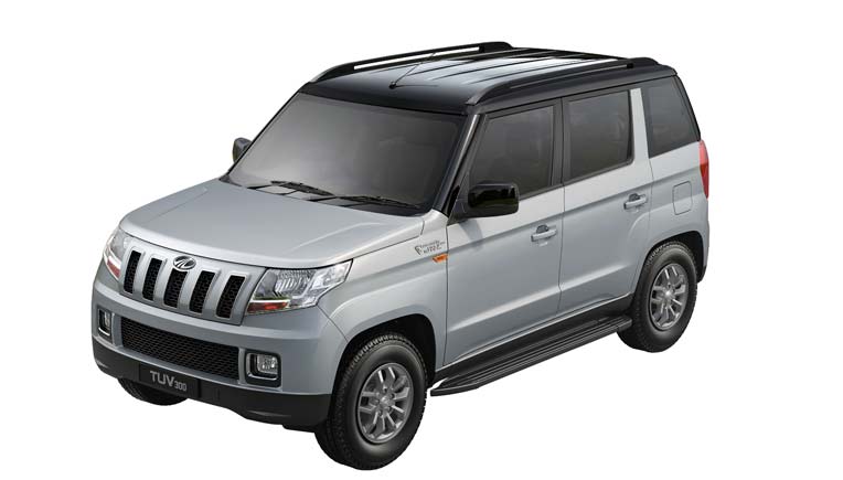 Mahindra TUV300 to sport a new dual tone colour scheme