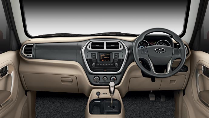 Interiors of the TUV300