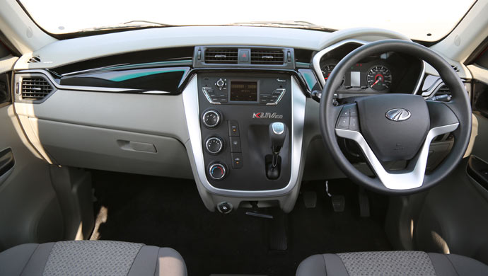 Mahindra KUV1OO interior