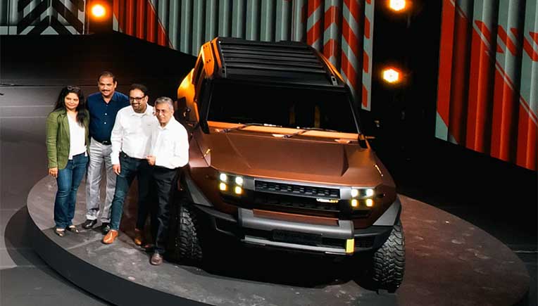 Mahindra showcases four world-beating SUV design concepts 