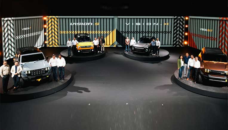 Mahindra showcases four world-beating SUV design concepts 