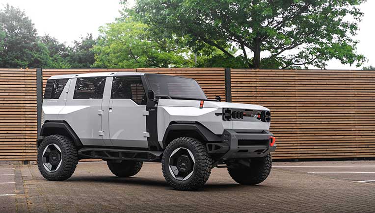 Mahindra takes covers off “Vision Thar.e”