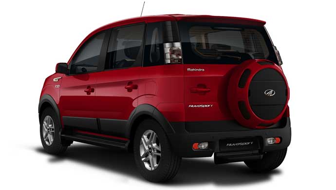 Mahindra NuvoSport - Rear view