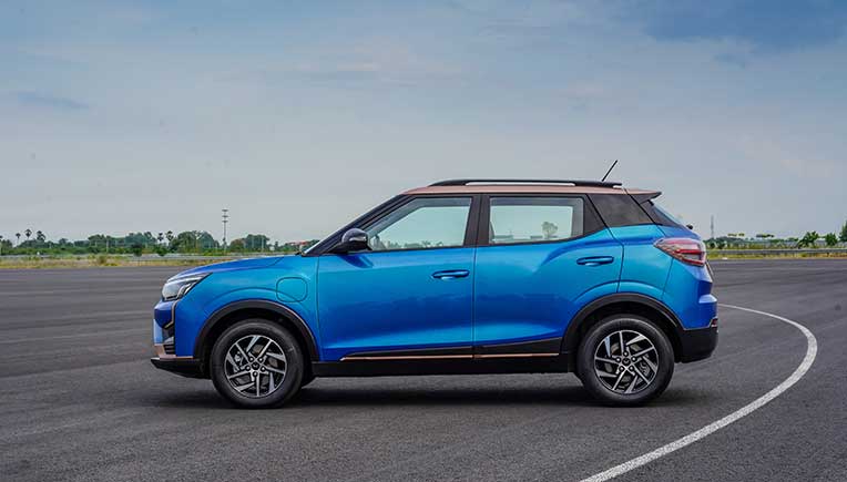 Mahindra unveils first electric SUV XUV400