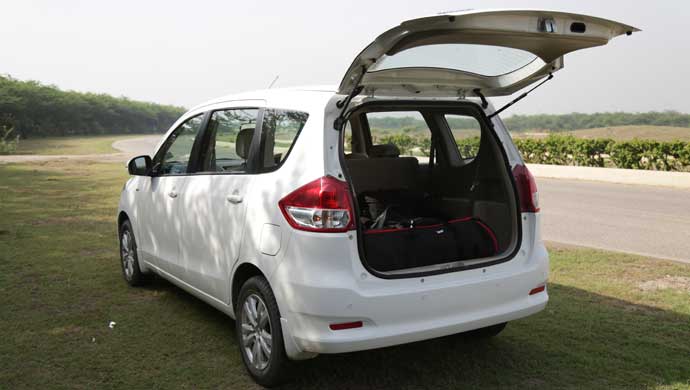 Maruti Suzuki Ertiga SHVS - Rear view