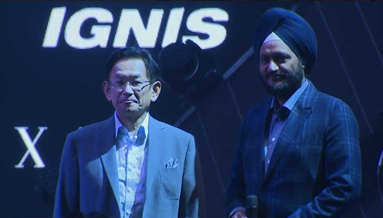 Maruti Suzuki officials at the launch