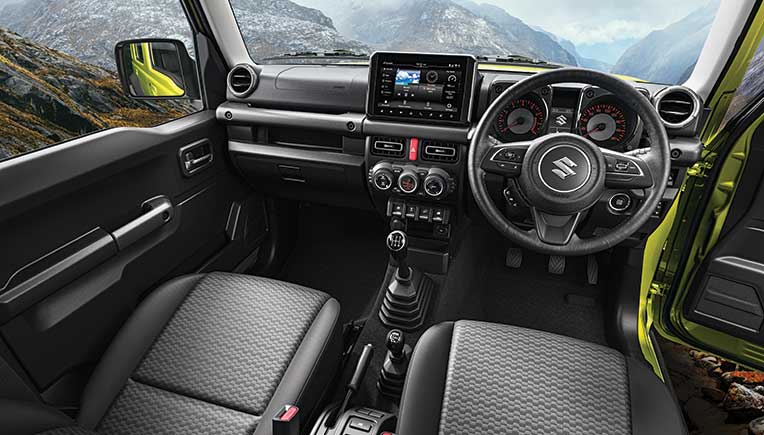 Maruti Suzuki Jimny interior