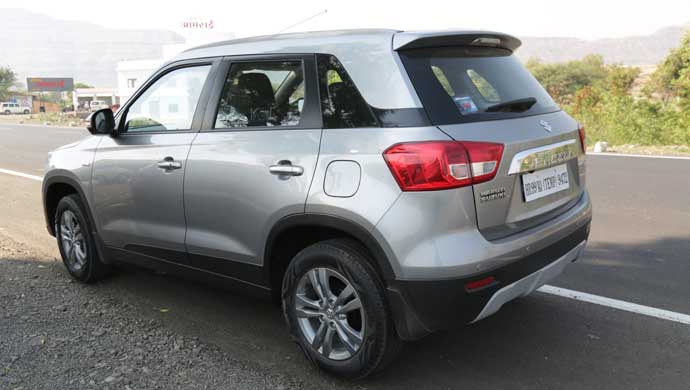 Maruti Suzuki Vitara Brezza - Rear View