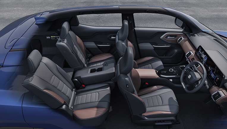 Maruti Suzuki e Vitara cabin seats