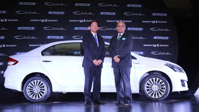 Ambuj Sharma of Heavy Industries with Kenichi Ayukawa, Managing Director and CEO, Maruti Suzuki