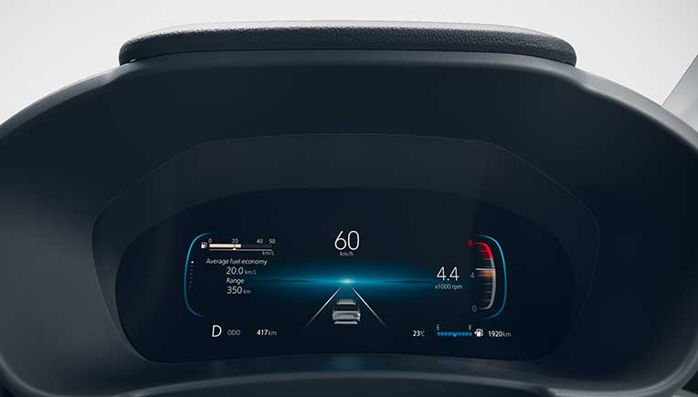 Digital instrument cluster