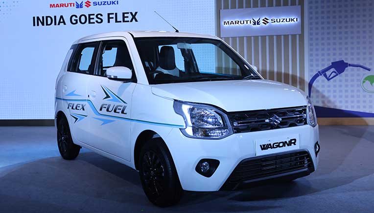  Maruti Suzuki launches flex fuel car : E20 to E100