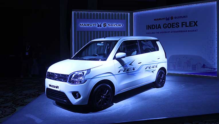  Maruti Suzuki launches flex fuel car : E20 to E100