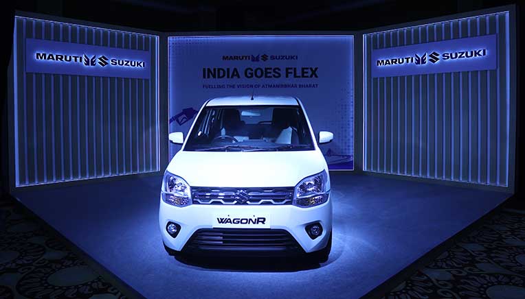  Maruti Suzuki launches flex fuel car : E20 to E100