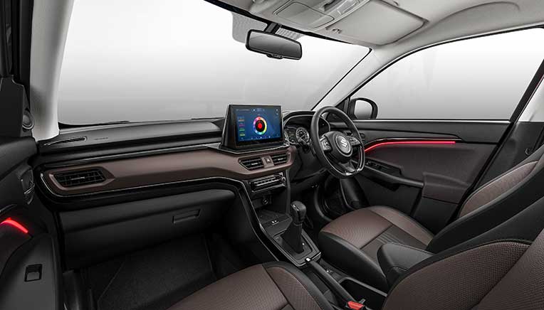 New Brezza ambient lighting
