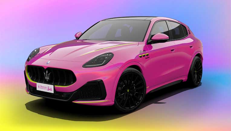 Maserati, Barbie join forces to unveil Barbie Maserati Grecale