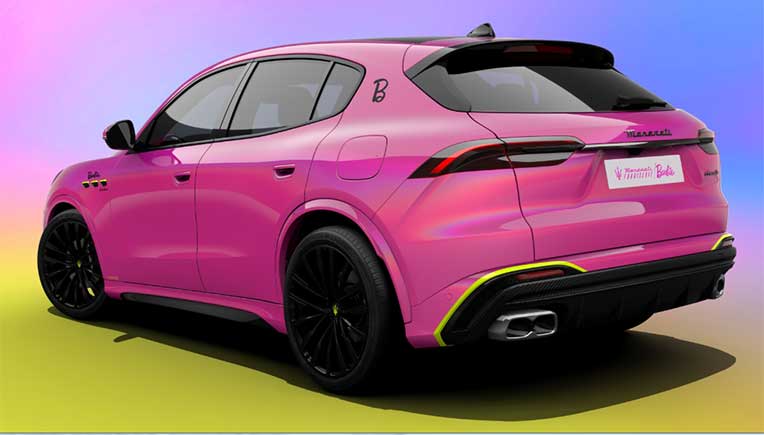 Maserati, Barbie join forces to unveil Barbie Maserati Grecale
