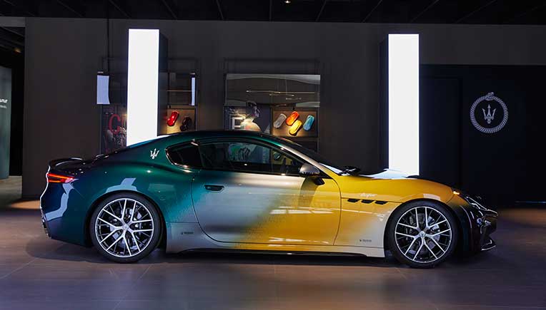 Maserati celebrates GranTurismo at Milan Design Week