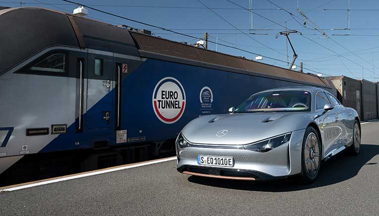 Mercedes-Benz Vision EQXX breaks own efficiency record on 1,202 km road trip 