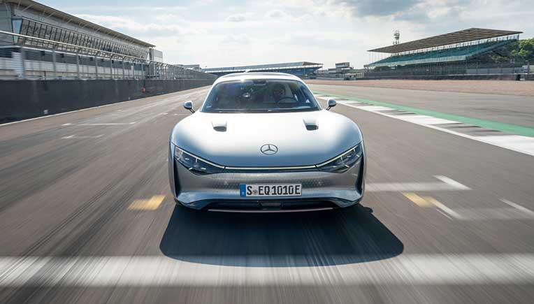 Mercedes-Benz Vision EQXX breaks own efficiency record on 1,202 km road trip 