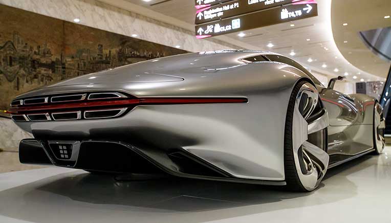 Mercedes-Benz showcases futuristic Mercedes-AMG GT6 concept car