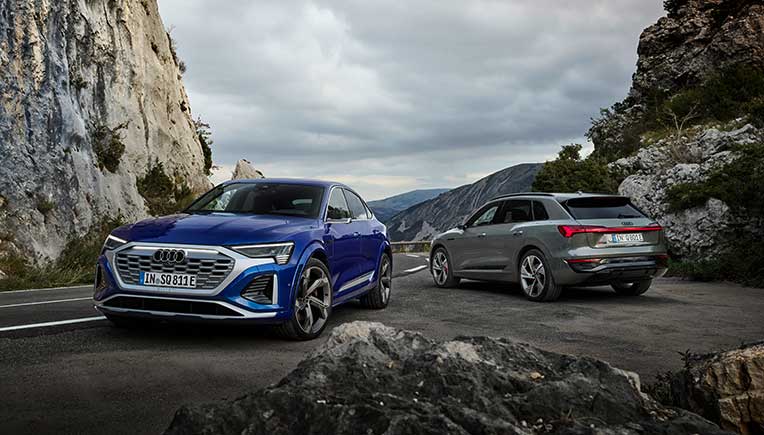 New Audi Q8 e-tron; Improved efficiency, range, design
