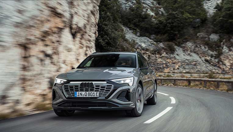 New Audi Q8 e-tron; Improved efficiency, range, design