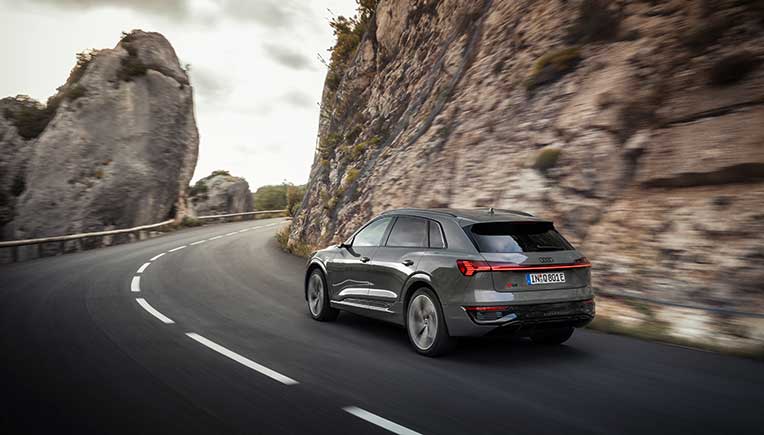 New Audi Q8 e-tron; Improved efficiency, range, design