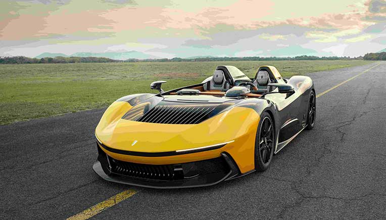 New B95 electric hypercar Barchetta from Pininfarina
