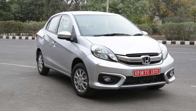 Honda Amaze CVT - Front view