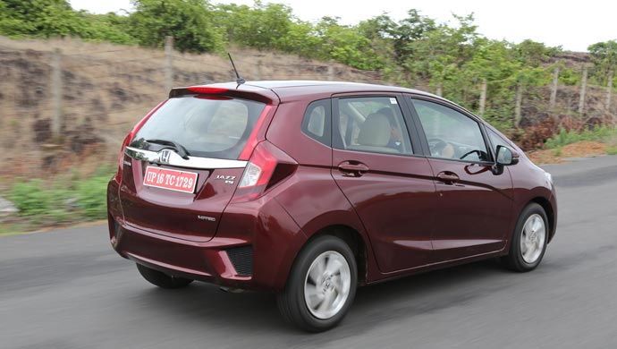 New Honda Jazz rear shot
