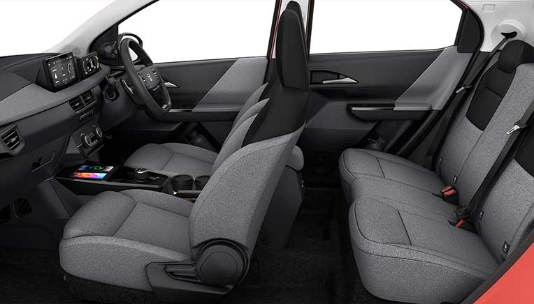 Spacious interiors