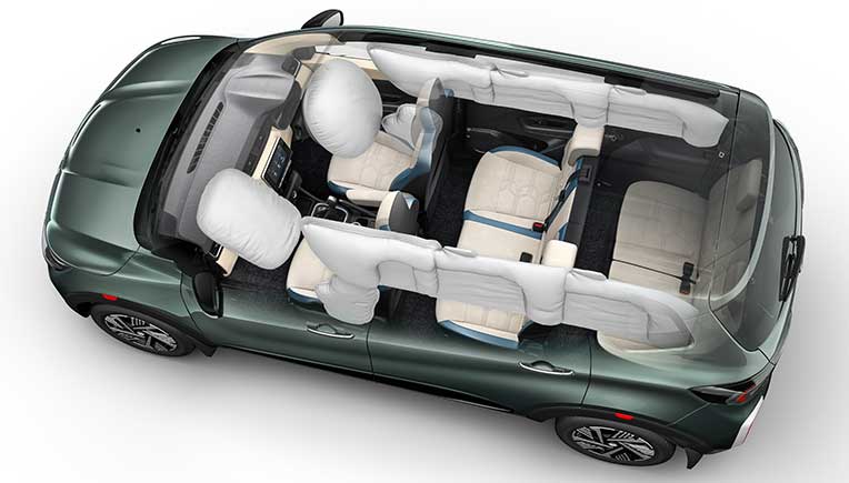 Nissan Gravite airbags