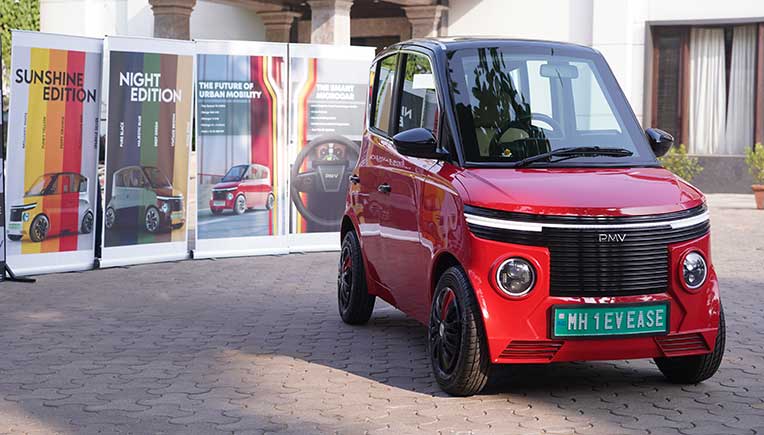 PMV Electric unveils the flagship microcar EaS-E at Rs 4.79 lakh onward