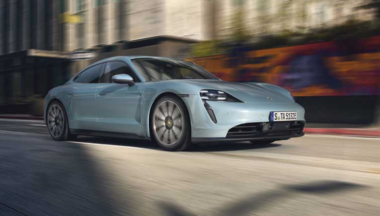 Taycan electric car from Porsche