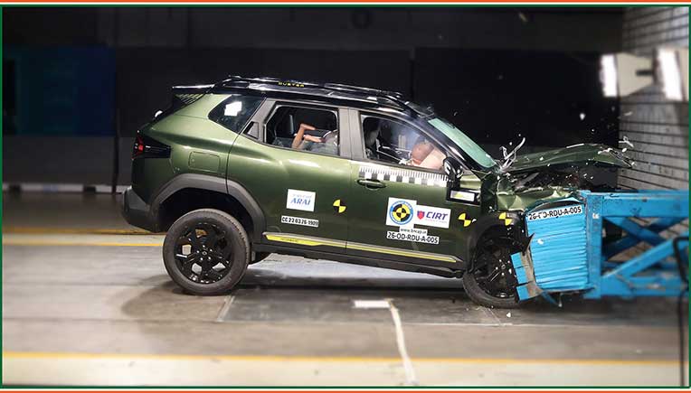 Renault Duster secures 5 Star BNCAP rating for adult, child occupant protection