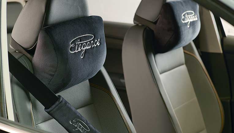 Branded neckrest