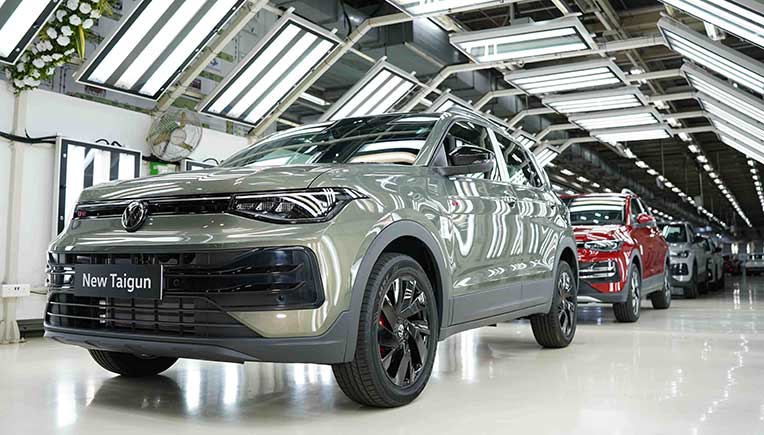 Skoda Auto Volkswagen India starts production of new Taigun at its Pune plant