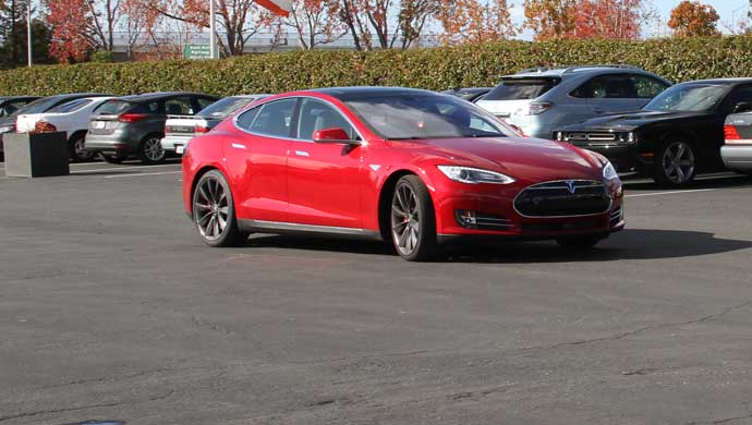Tesla P85D Performance All-Wheel Drive model