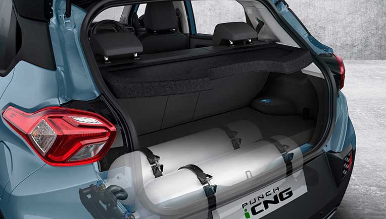 Tata Punch-iCNG-Bootspace-Lid-Open
