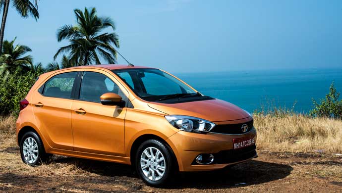 Front shot of the Tata Zica