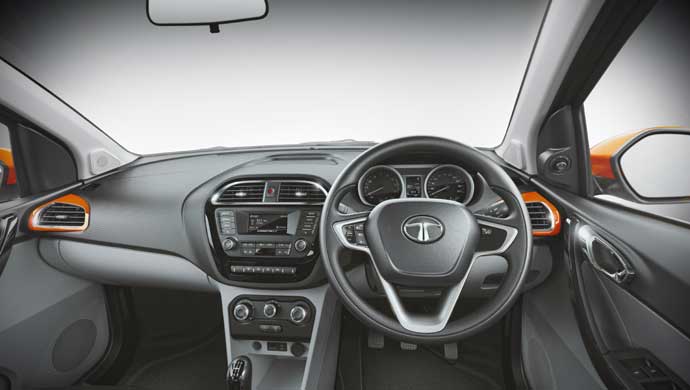 Interiors of the Tata Zica