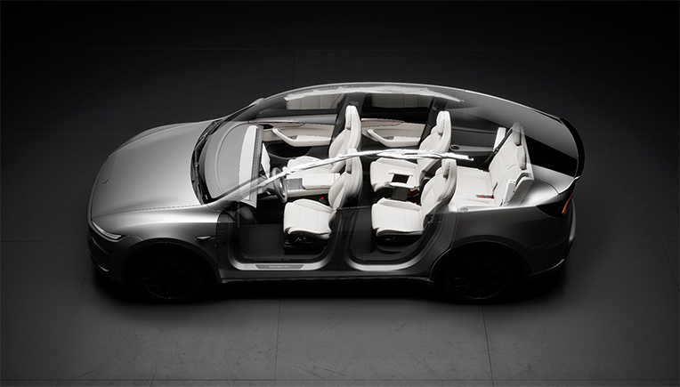 Tesla India unveils all-new six-seater Model Y L at 61.99 lakh 