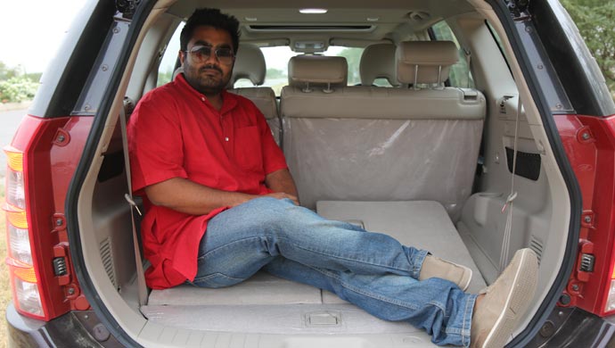 Ample storage space in new XUV 5OO